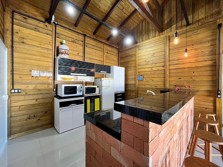 Rustic house - Prox Praia/BetoCarrero/Ar-Cond+WIFI