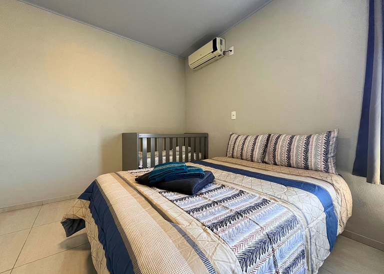 Loft 01 I 260m da Praia I ArCond I Vaga Veículo