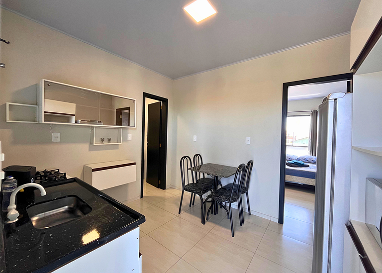 Loft 01 I 260m da Praia I ArCond I Vaga Veículo