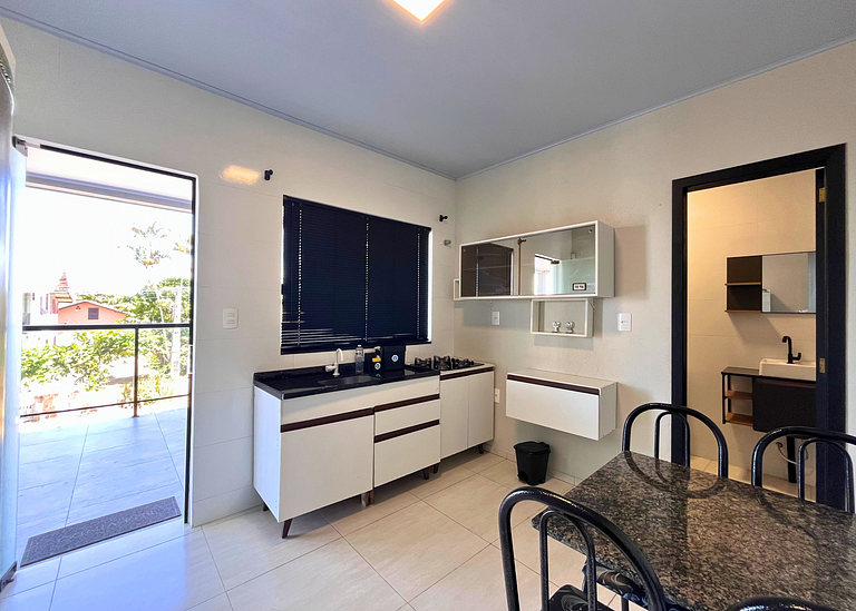 Loft 01 I 260m da Praia I ArCond I Vaga Veículo