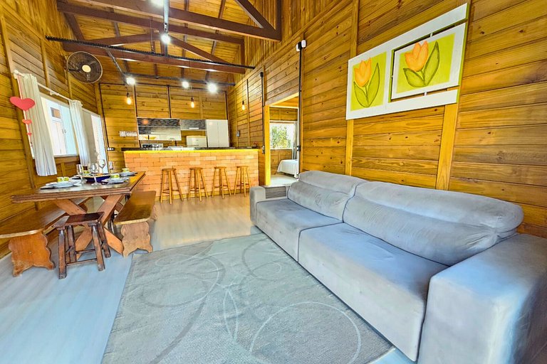 Rustic house - Prox Praia/BetoCarrero/Ar-Cond+WIFI