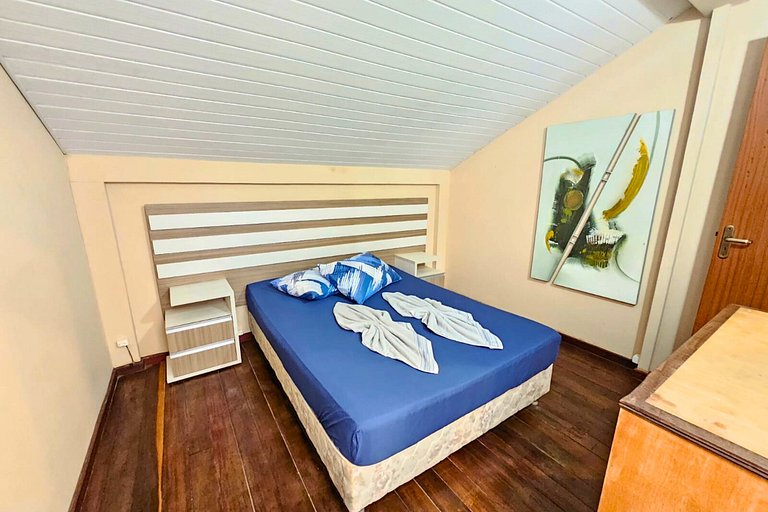 Casa de Praia 5 qtos (Suíte Térrea)WiFi+200m Praia