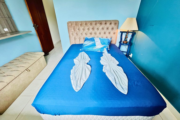 Casa de Praia 5 qtos (Suíte Térrea)WiFi+200m Praia