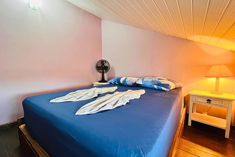 Casa de Praia 5 qtos (Suíte Térrea)WiFi+200m Praia