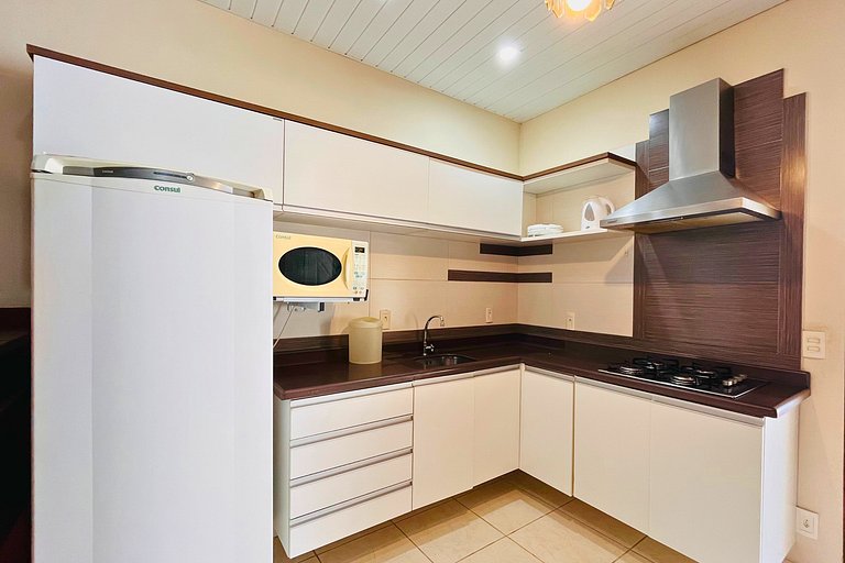 Casa de Praia 5 qtos (Suíte Térrea)WiFi+200m Praia