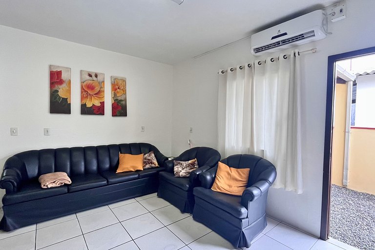 Casa 230m Praia | 4 Quartos | Ar+Wi-Fi |12pessoas|