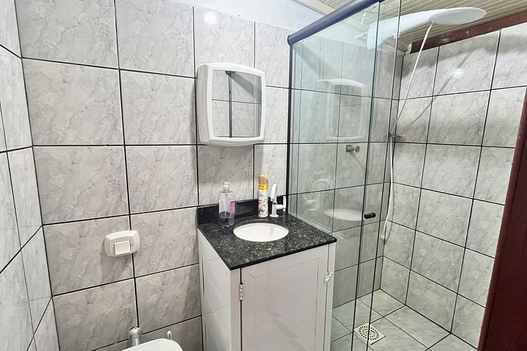 Casa 230m Praia | 4 Quartos | Ar+Wi-Fi |12pessoas|