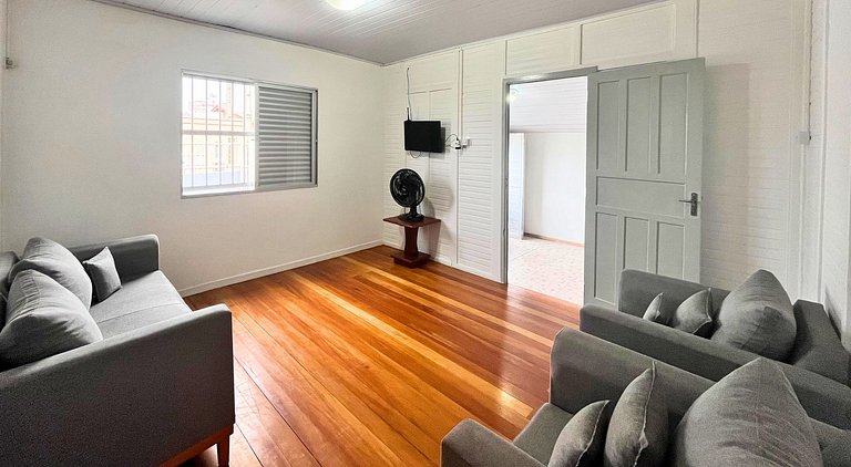 Casa 60m da Praia |3 Quartos |Até 9 Pessoas I WIFI