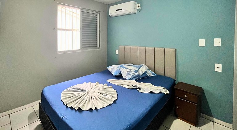 Casa 60m da Praia |3 Quartos |Até 9 Pessoas I WIFI