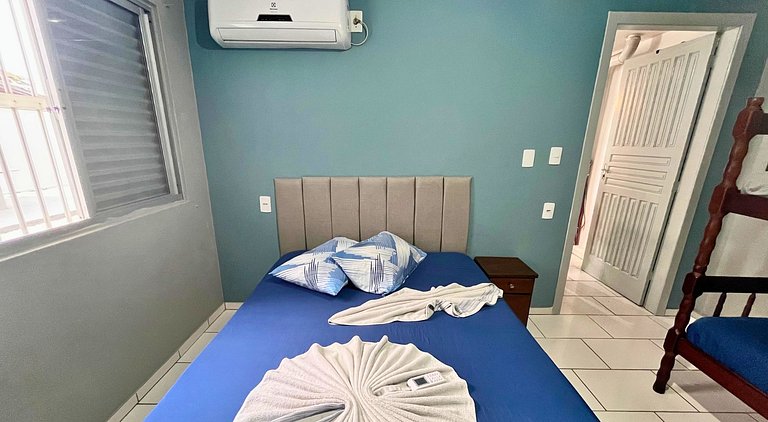 Casa 60m da Praia |3 Quartos |Até 9 Pessoas I WIFI