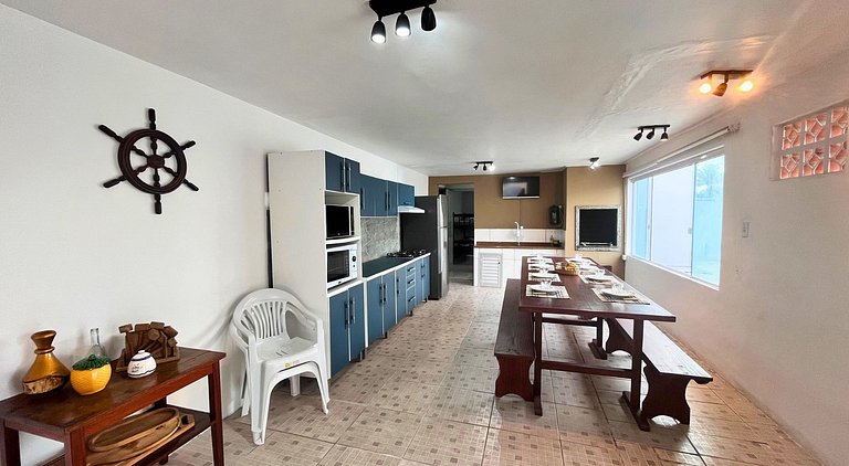 Casa 60m da Praia |3 Quartos |Até 9 Pessoas I WIFI