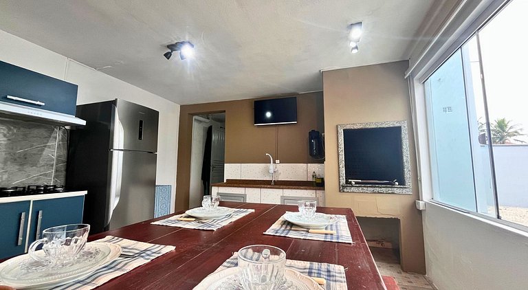 Casa 60m da Praia |3 Quartos |Até 9 Pessoas I WIFI